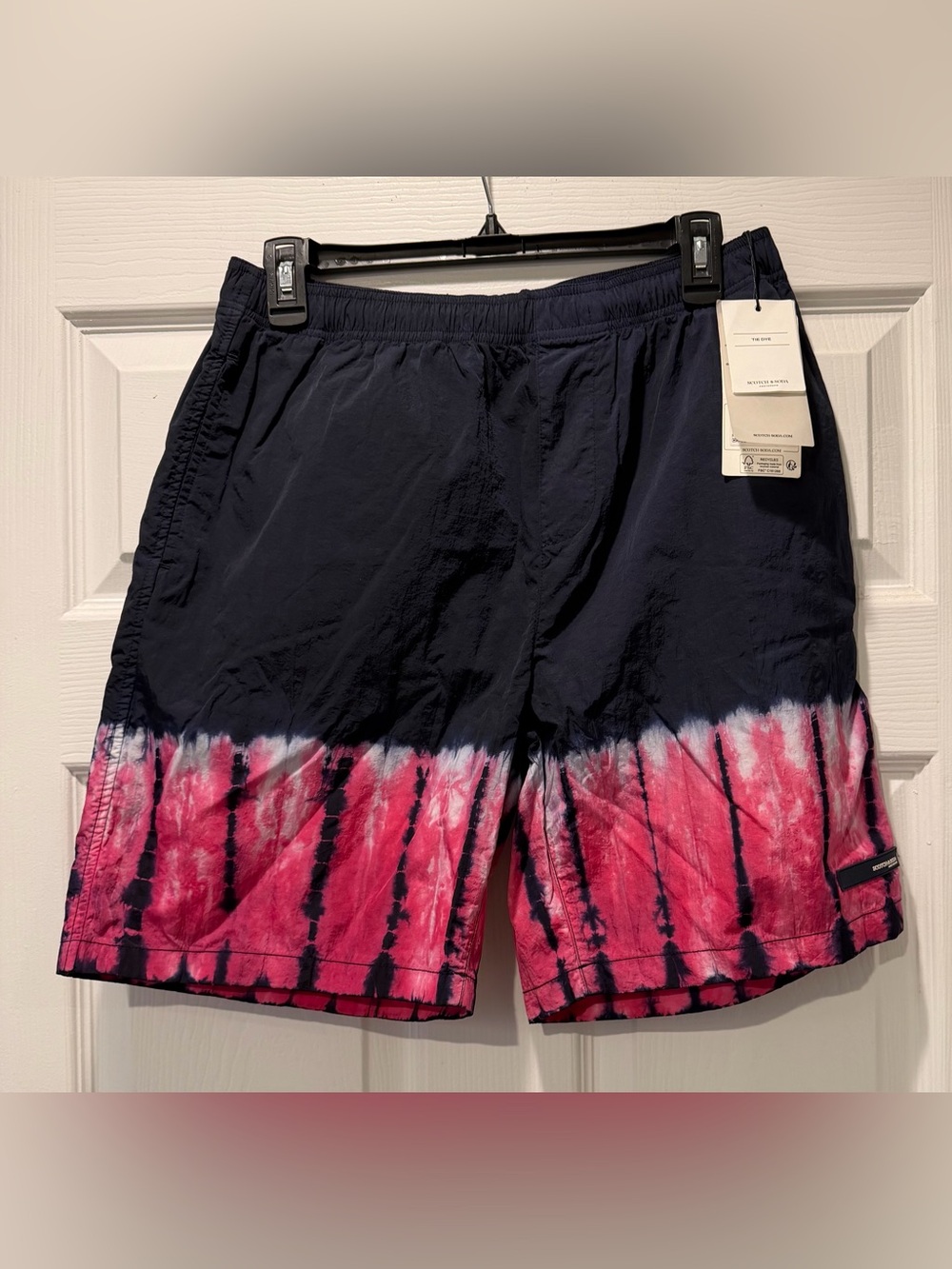 Scotch & Soda size small tie dye trunks / shorts NEW with tags